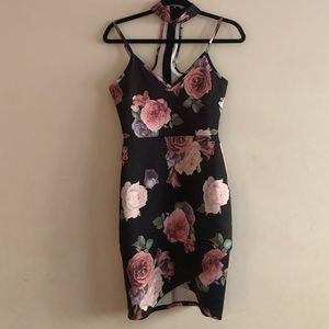 Black flower dress Charlotte Russe women’s S